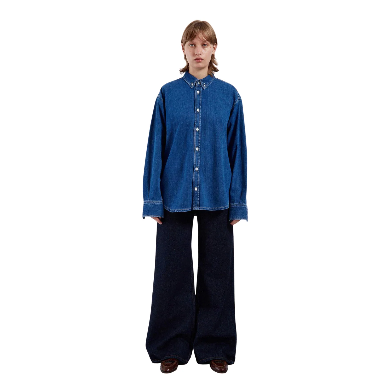 W RAY DENIM SHIRT