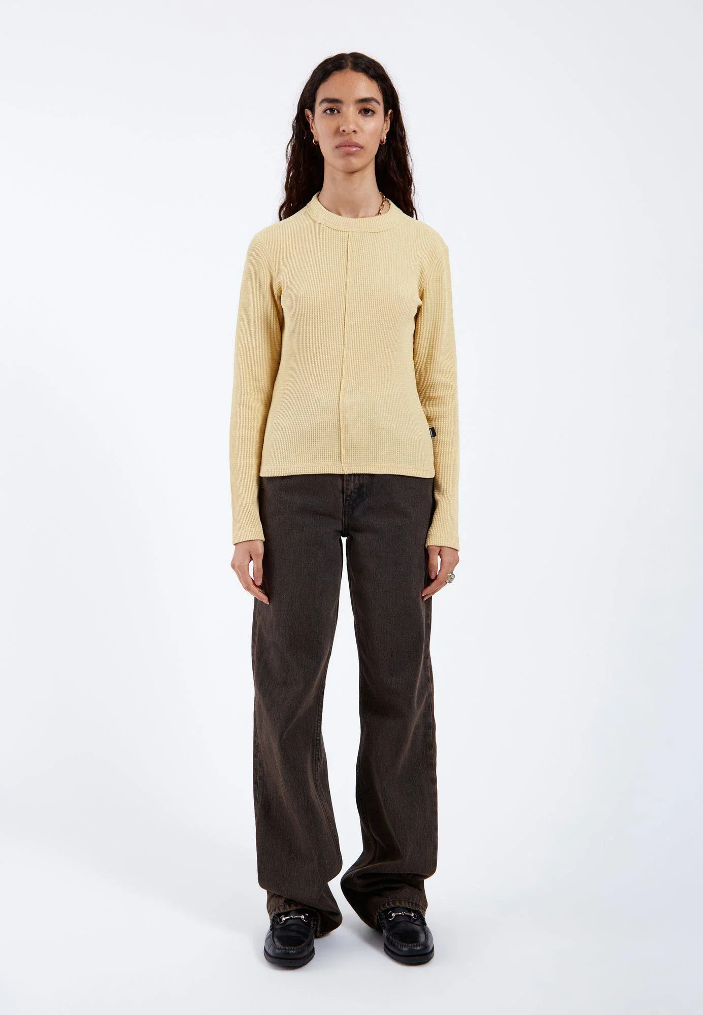 W STELLA WAFFLE TOP - Image 2