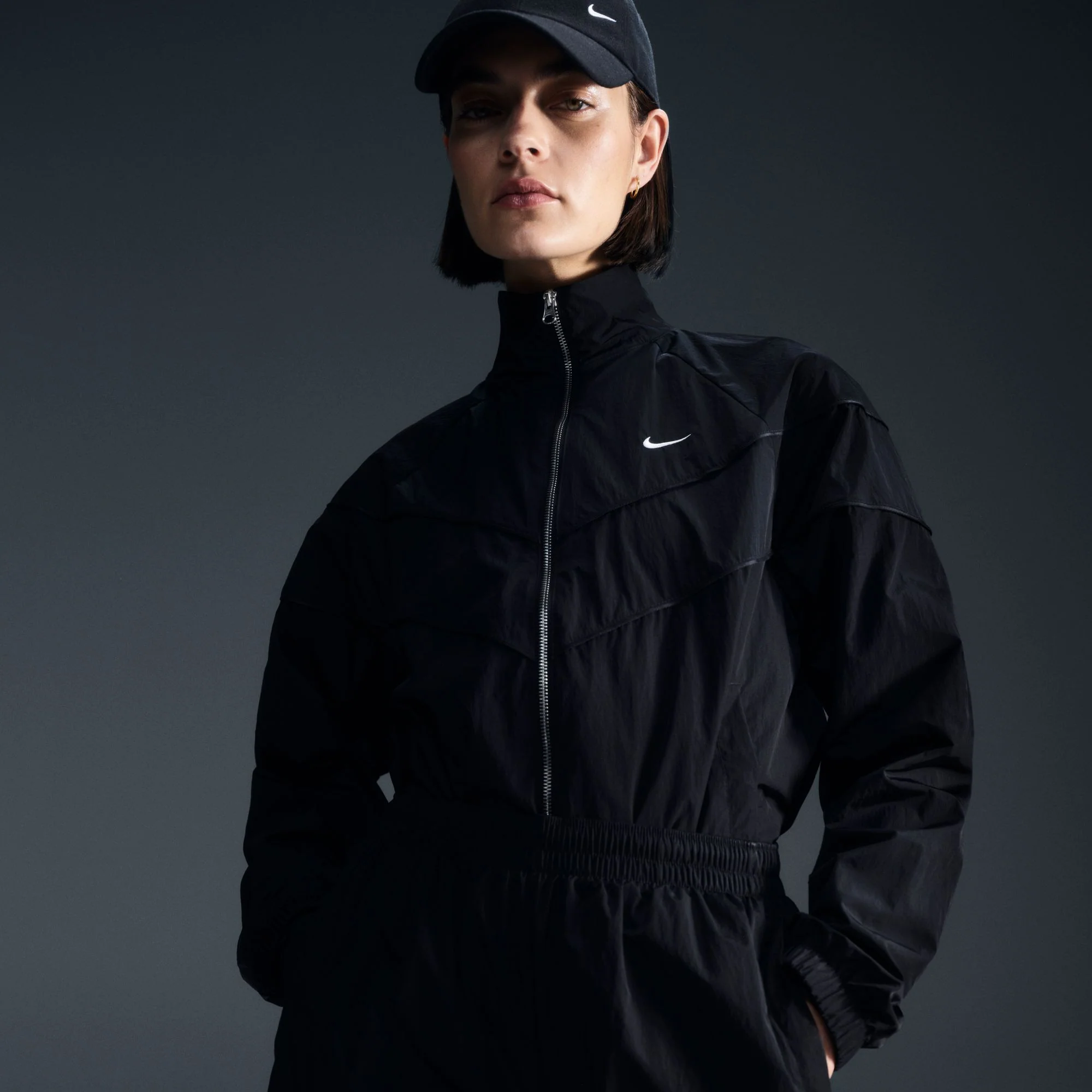 W WINDRUNNER LOOSE UV WOVEN FULL-ZIP JACKET