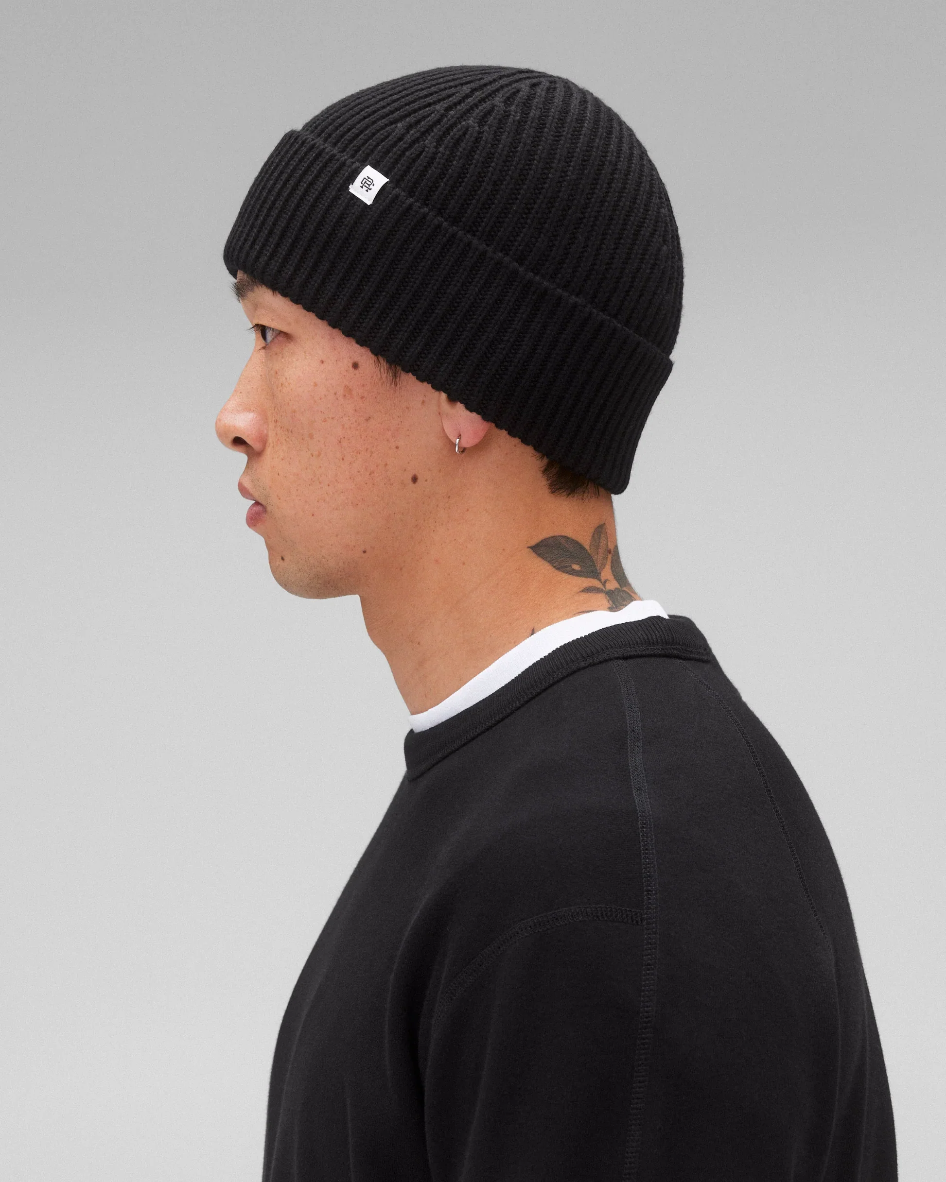 WATCH CAP - BLACK - Image 4