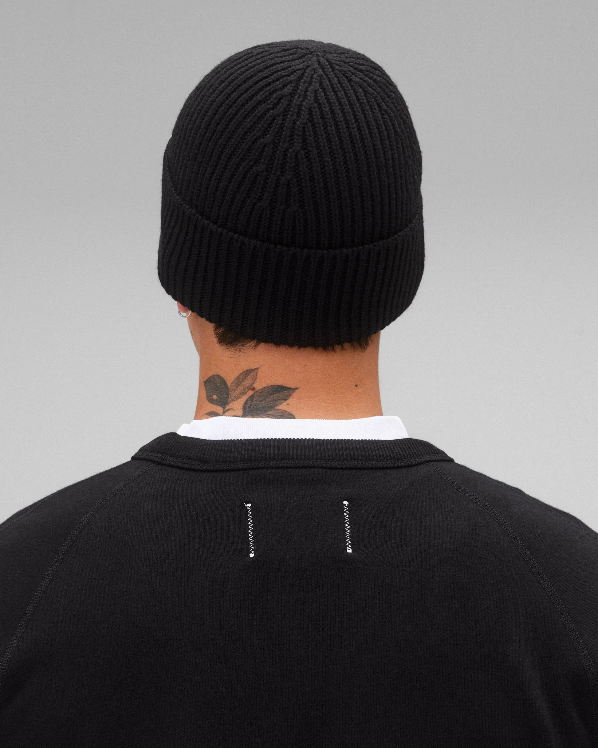 WATCH CAP - BLACK - Image 5