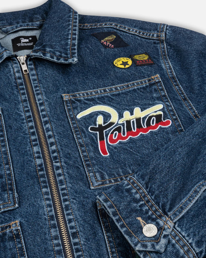 WHOLE LOTTA LABELS DENIM JACKET - Image 10