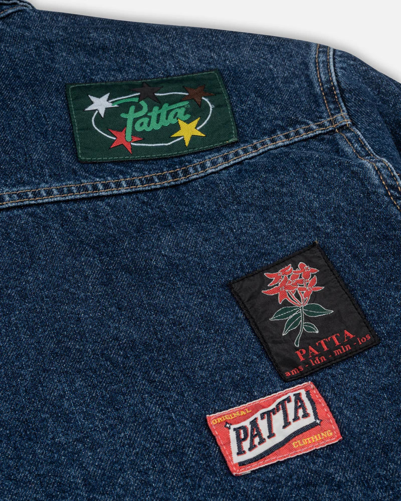 WHOLE LOTTA LABELS DENIM JACKET - Image 11