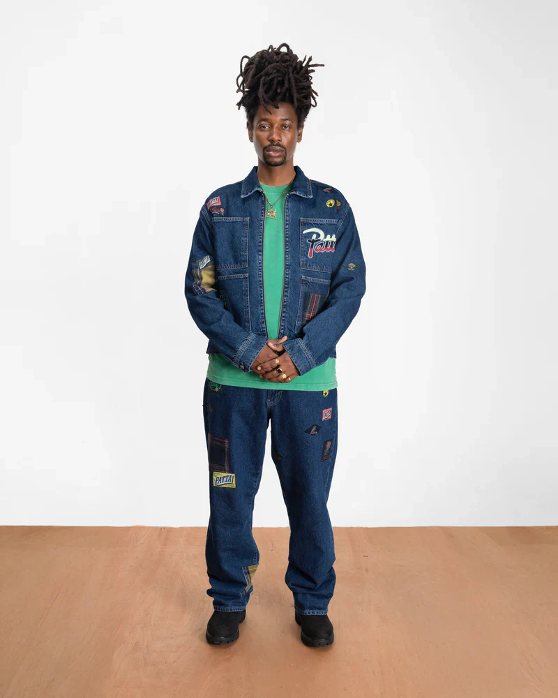 WHOLE LOTTA LABELS DENIM JACKET - Image 4