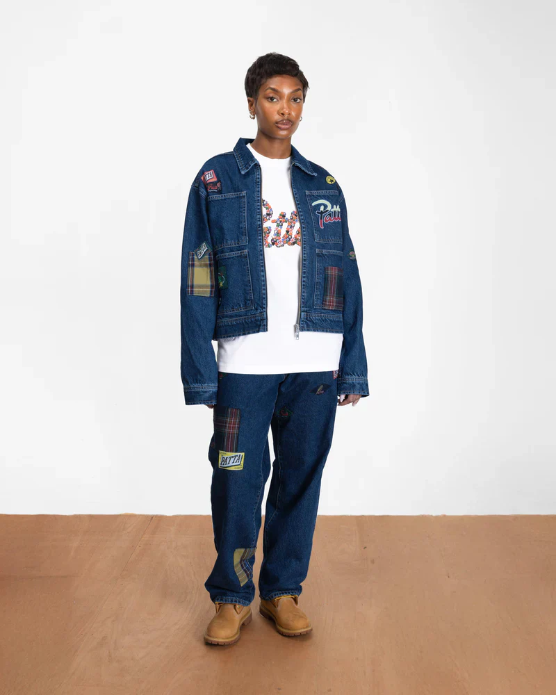 WHOLE LOTTA LABELS DENIM JACKET - Image 5