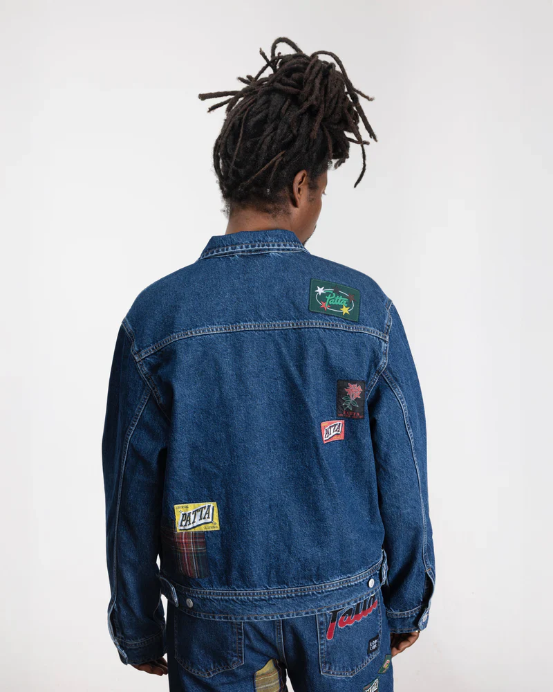 WHOLE LOTTA LABELS DENIM JACKET - Image 6