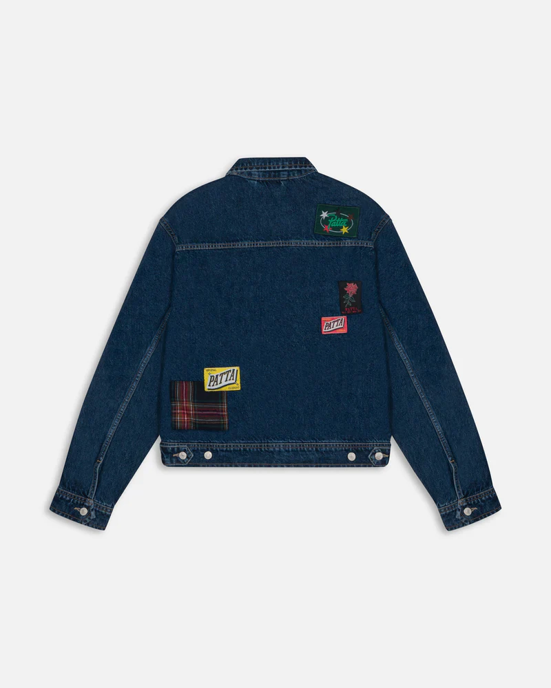 WHOLE LOTTA LABELS DENIM JACKET - Image 9