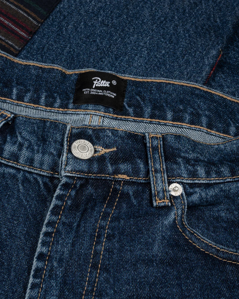 WHOLE LOTTA LABELS DENIM PANTS - Image 8