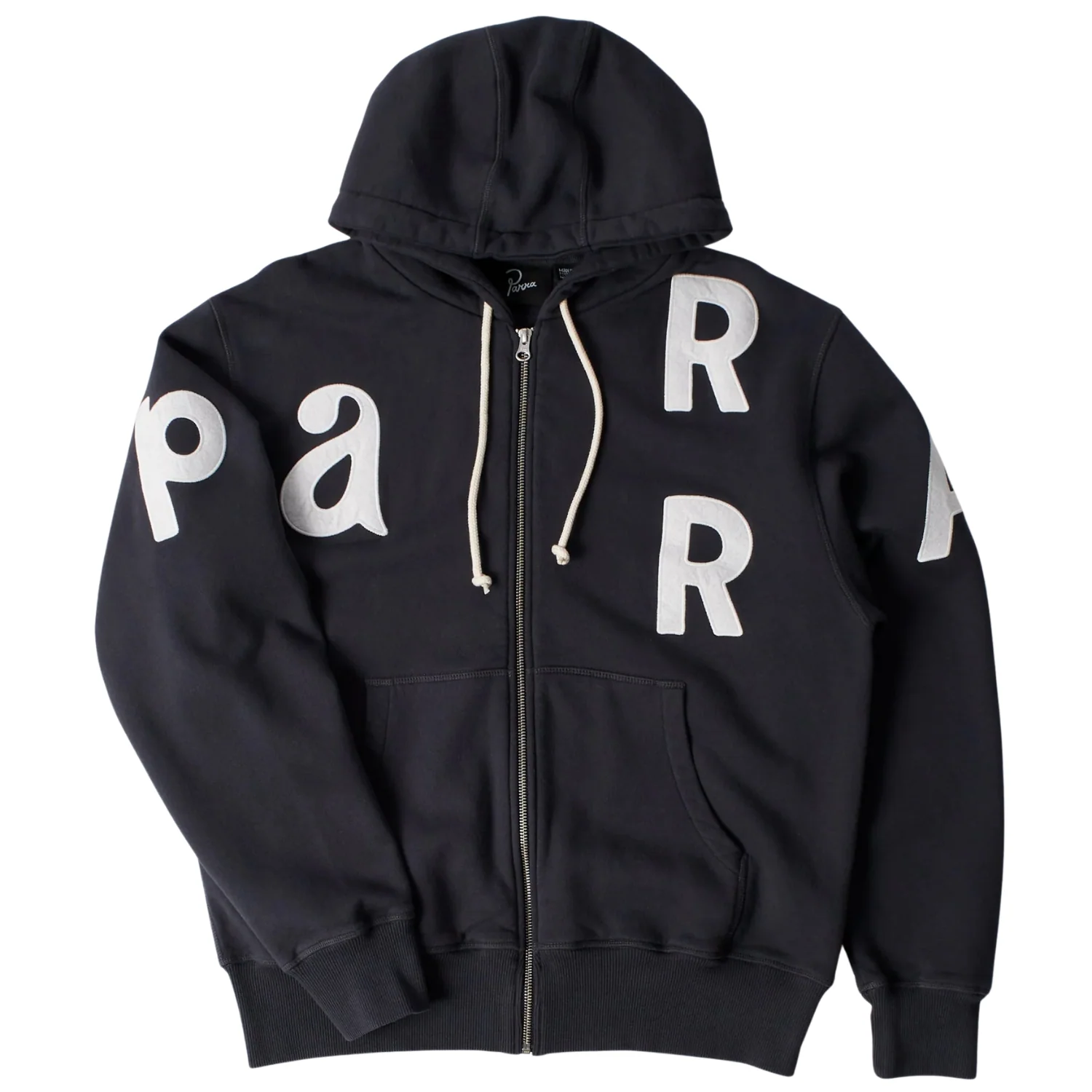 WORD SALAD ZIP HOODED SWEATSHIRT