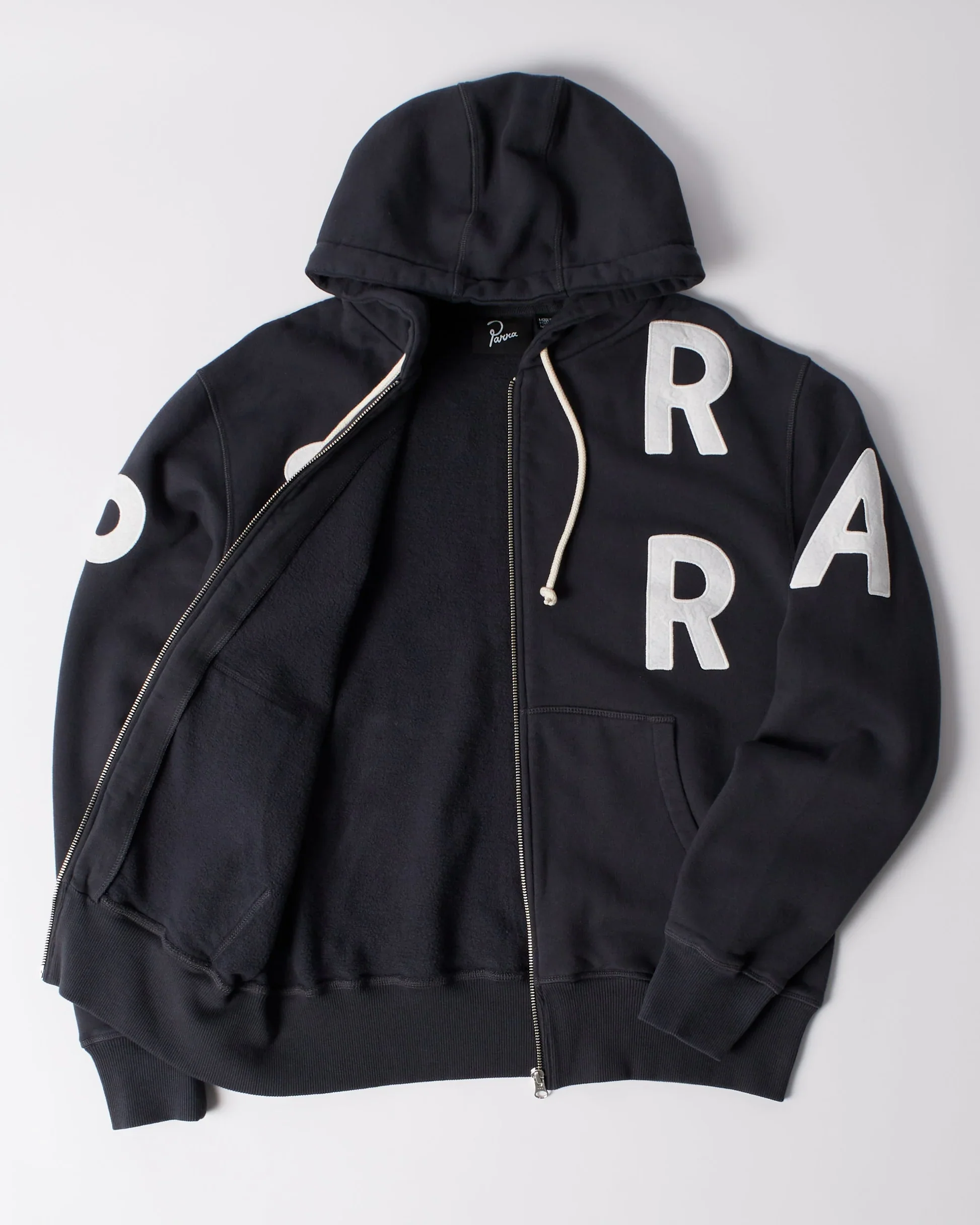 WORD SALAD ZIP HOODED SWEATSHIRT - Image 2