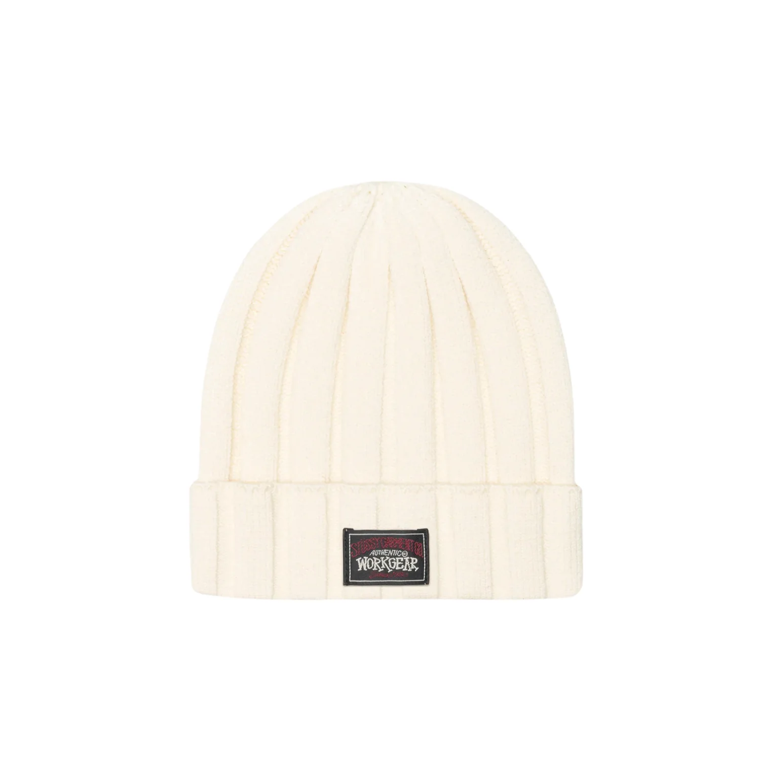 WORKWEAR CUFF BEANIE - IVORY